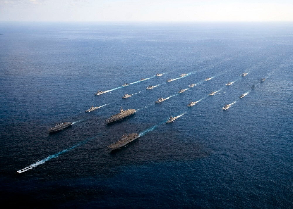 The US 7th Fleet | Photo Credit: US Navy