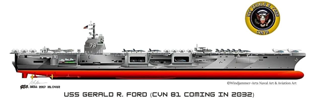 USS Gerald R. Ford Aircraft Carrier