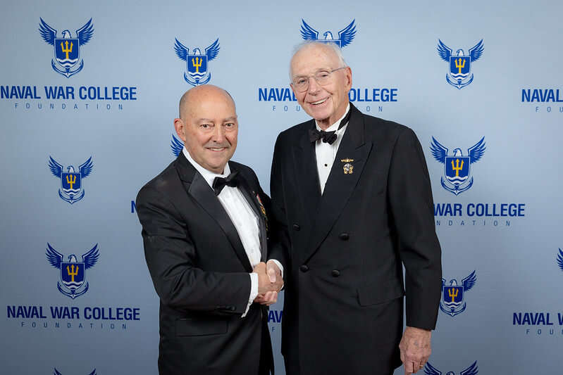 Admiral James Stavridis and Dale A. Jenkins at Sentinel of the Sea Awards, when Admiral Stavridis was the honoree. ⚓🌊🚢