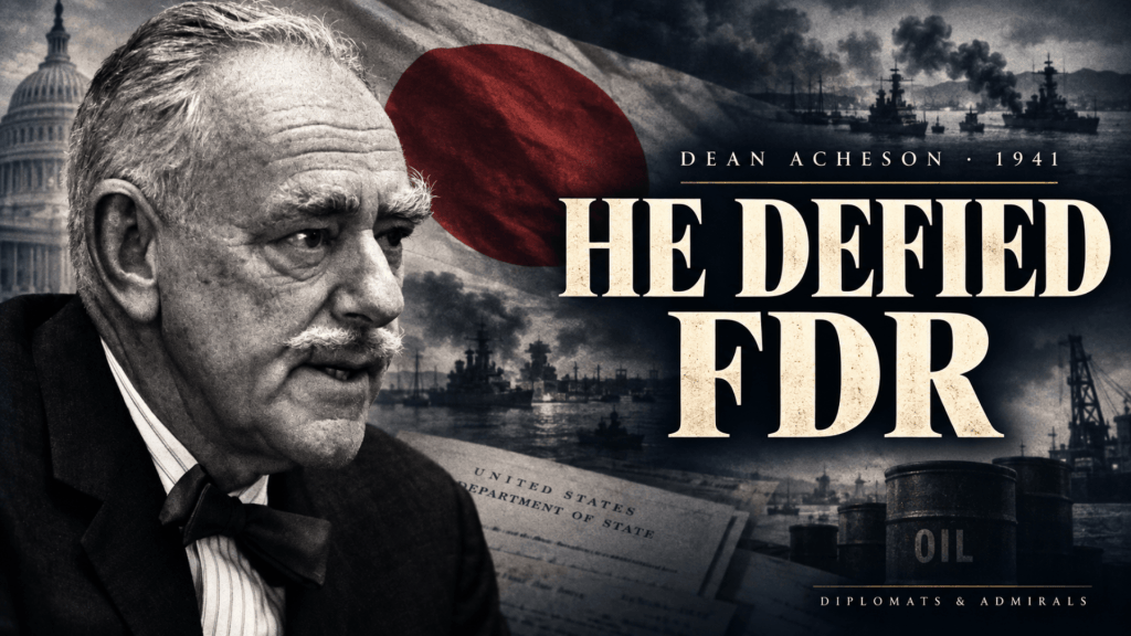 Click to Watch the DIPLOMATS & ADMIRALS Dean Acheson Video Excerpt